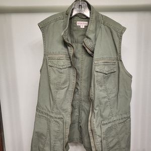 Merona green vest